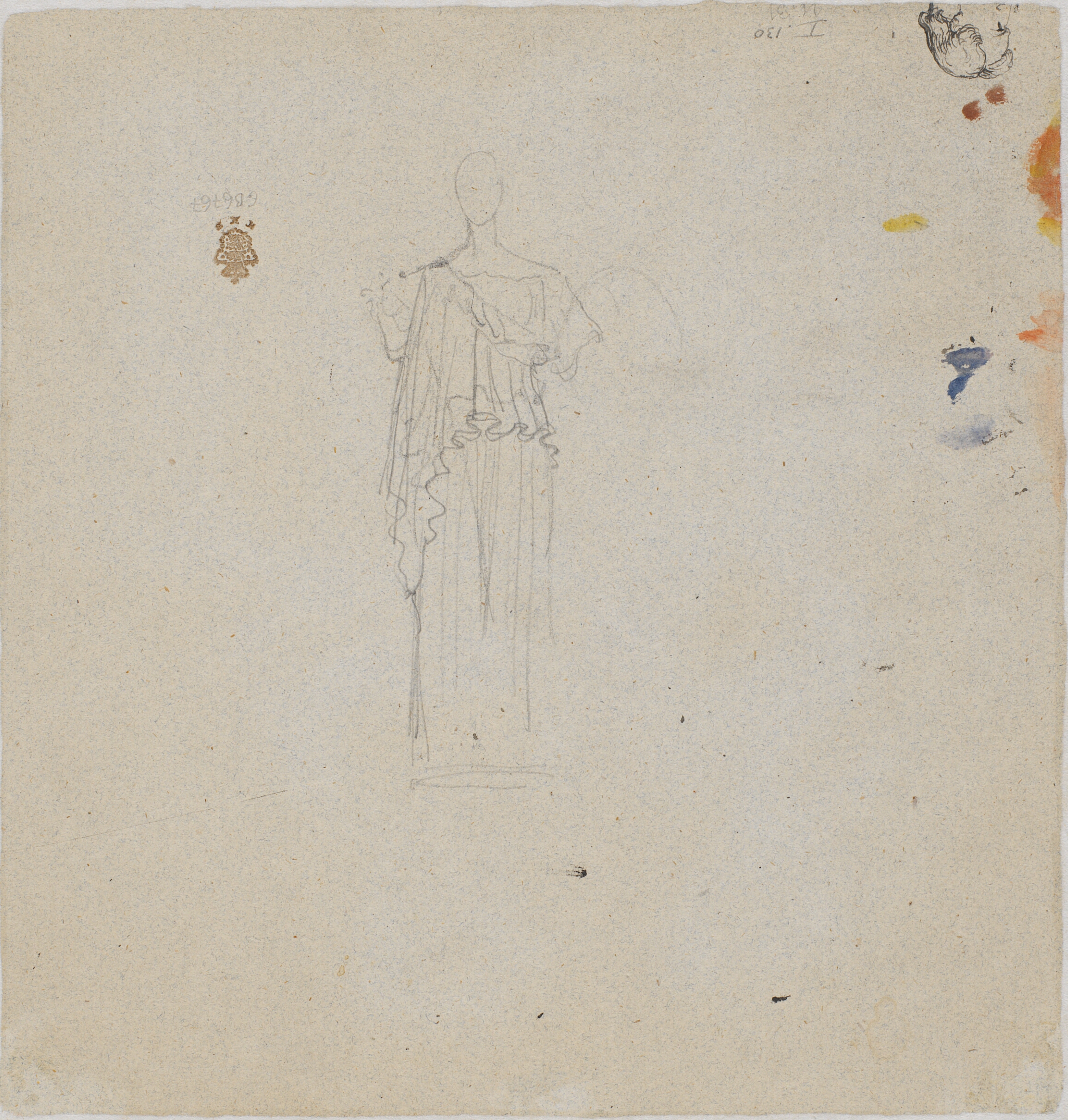 Skitse til figur og ansigt